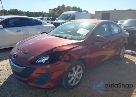 2010 Mazda Mazda3 I Touring z USA, uszkodzony, nr VIN JM1BL1SF4A1199069